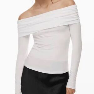 Babton Off-Shoulder Long Sleeve Top